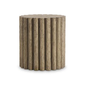 Fleur Mystic Beige Outdoor Side Table - Ornate Home