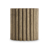 Fleur Mystic Beige Outdoor Side Table - Ornate Home