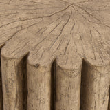 Fleur Mystic Beige Outdoor Side Table - Ornate Home