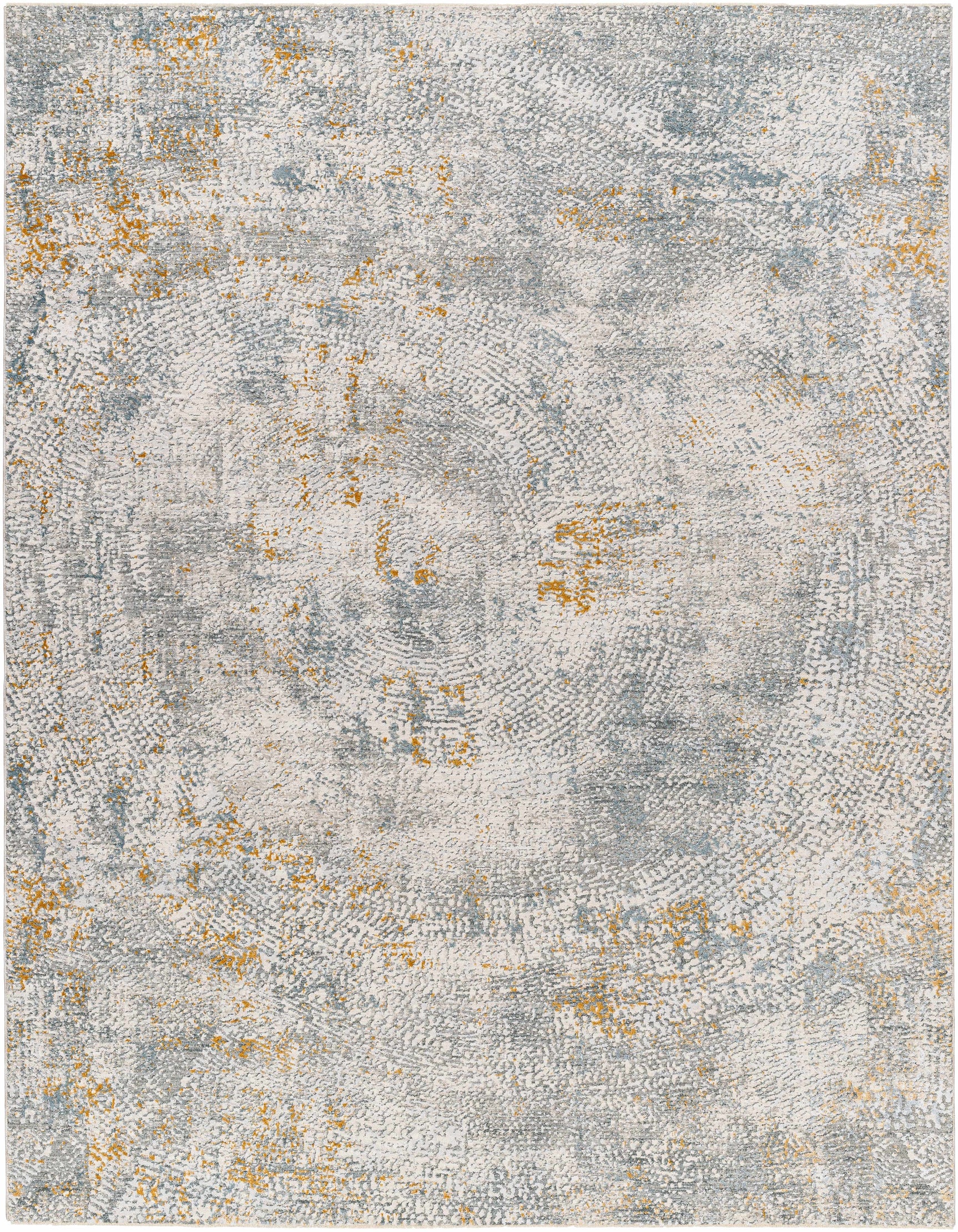 Fleur Textured Rug with Fringes - Ornate Home