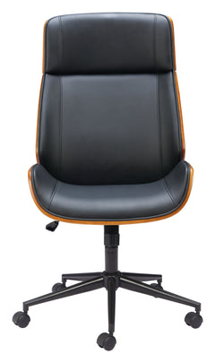 Flex Black High Back Office Chair - Ornate Home