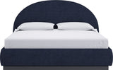 Flex Blue Jeans Full Upholstered Bed - Ornate Home