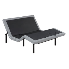 Flex Brown Full Power Head And Foot Adjustable Bed Frame With Massage Zero Gravity Charging Ports And Nightlight - Ornate Home