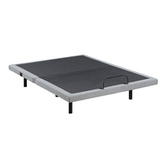 Flex Brown Full Power Head And Foot Adjustable Bed Frame With Massage Zero Gravity Charging Ports And Nightlight - Ornate Home