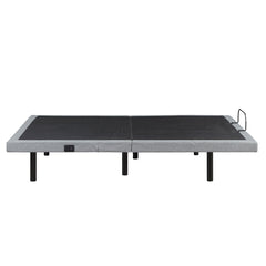 Flex Brown Full Power Head And Foot Adjustable Bed Frame With Massage Zero Gravity Charging Ports And Nightlight - Ornate Home