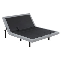 Flex Brown Full Power Head And Foot Adjustable Bed Frame With Massage Zero Gravity Charging Ports And Nightlight - Ornate Home