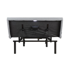 Flex Brown Full Power Head And Foot Adjustable Bed Frame With Massage Zero Gravity Charging Ports And Nightlight - Ornate Home