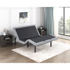 Flex Brown Full Power Head And Foot Adjustable Bed Frame With Massage Zero Gravity Charging Ports And Nightlight - Ornate Home