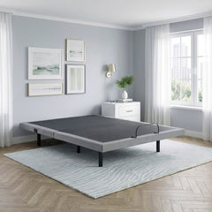 Flex Brown Full Power Head And Foot Adjustable Bed Frame With Massage Zero Gravity Charging Ports And Nightlight - Ornate Home