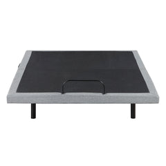 Flex Brown Full Power Head And Foot Adjustable Bed Frame With Massage Zero Gravity Charging Ports And Nightlight - Ornate Home