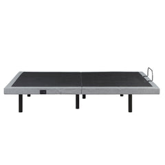 Flex Brown Full Power Head And Foot Adjustable Bed Frame With Massage Zero Gravity Charging Ports And Nightlight - Ornate Home