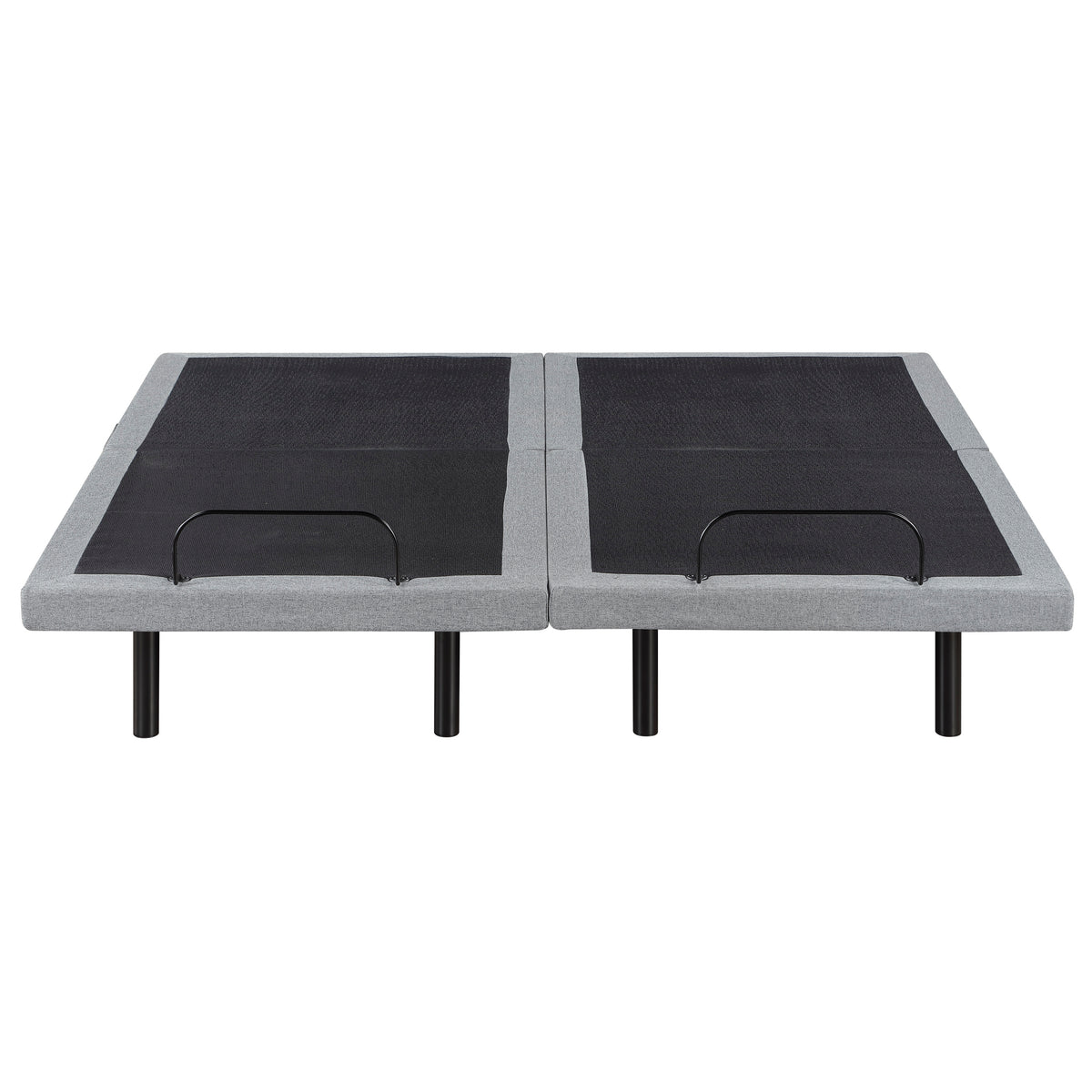 Flex Brown Split Eastern King Power Heads And Foot Adjustable Bed Frames With Massage Zero Gravity Charging Ports And Nightlight - Ornate Home