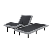 Flex Brown Split Eastern King Power Heads And Foot Adjustable Bed Frames With Massage Zero Gravity Charging Ports And Nightlight - Ornate Home