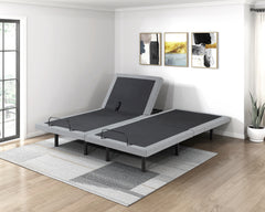 Flex Brown Split Eastern King Power Heads And Foot Adjustable Bed Frames With Massage Zero Gravity Charging Ports And Nightlight - Ornate Home