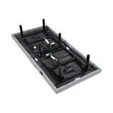Flex Brown Twin Xl Power Head And Foot Adjustable Bed Frame With Massage Zero Gravity Charging Ports And Nightlight - Ornate Home