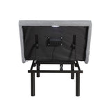 Flex Brown Twin Xl Power Head And Foot Adjustable Bed Frame With Massage Zero Gravity Charging Ports And Nightlight - Ornate Home