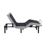 Flex Brown Twin Xl Power Head And Foot Adjustable Bed Frame With Massage Zero Gravity Charging Ports And Nightlight - Ornate Home
