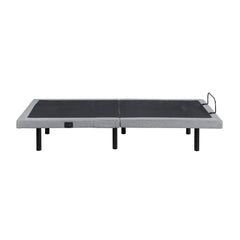 Flex Brown Twin Xl Power Head And Foot Adjustable Bed Frame With Massage Zero Gravity Charging Ports And Nightlight - Ornate Home