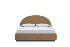 Flex Eastern King Upholstered Bed in Porcini Chenille - Ornate Home