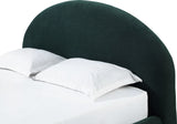 Flex Emerald Chenille Full Upholstered Bed