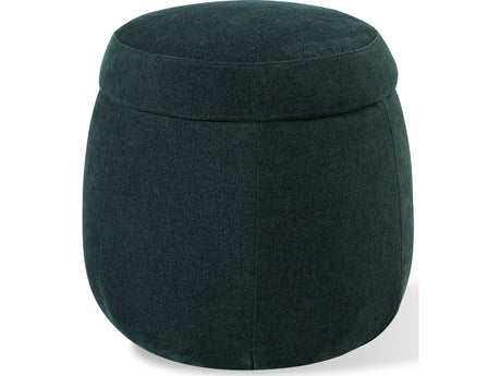 Flex Emerald Upholstered Ottoman - Ornate Home