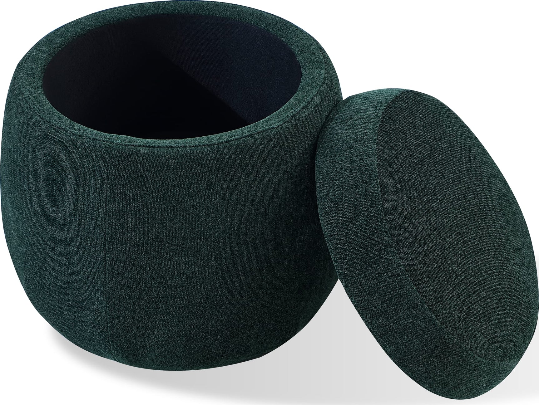 Flex Emerald Upholstered Ottoman - Ornate Home