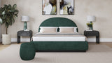 Flex Emerald Upholstered Ottoman - Ornate Home