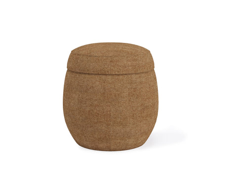 Flex Porcini Upholstered Ottoman - Ornate Home