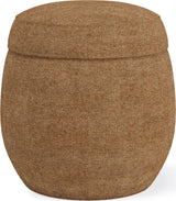 Flex Porcini Upholstered Ottoman - Ornate Home