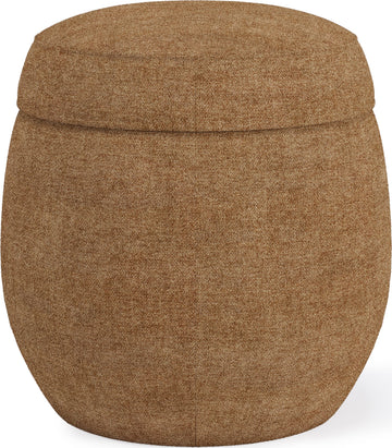 Flex Porcini Upholstered Ottoman - Ornate Home