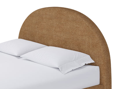 Flex Queen Upholstered Bed in Porcini Chenille - Ornate Home