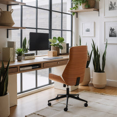 Flex White High Back Office Chair - Ornate Home