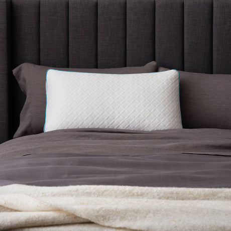 FlexFill™ + HyperChill™ White Queen Pillow - Ornate Home