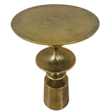 Flight Brass Accent Table - Ornate Home