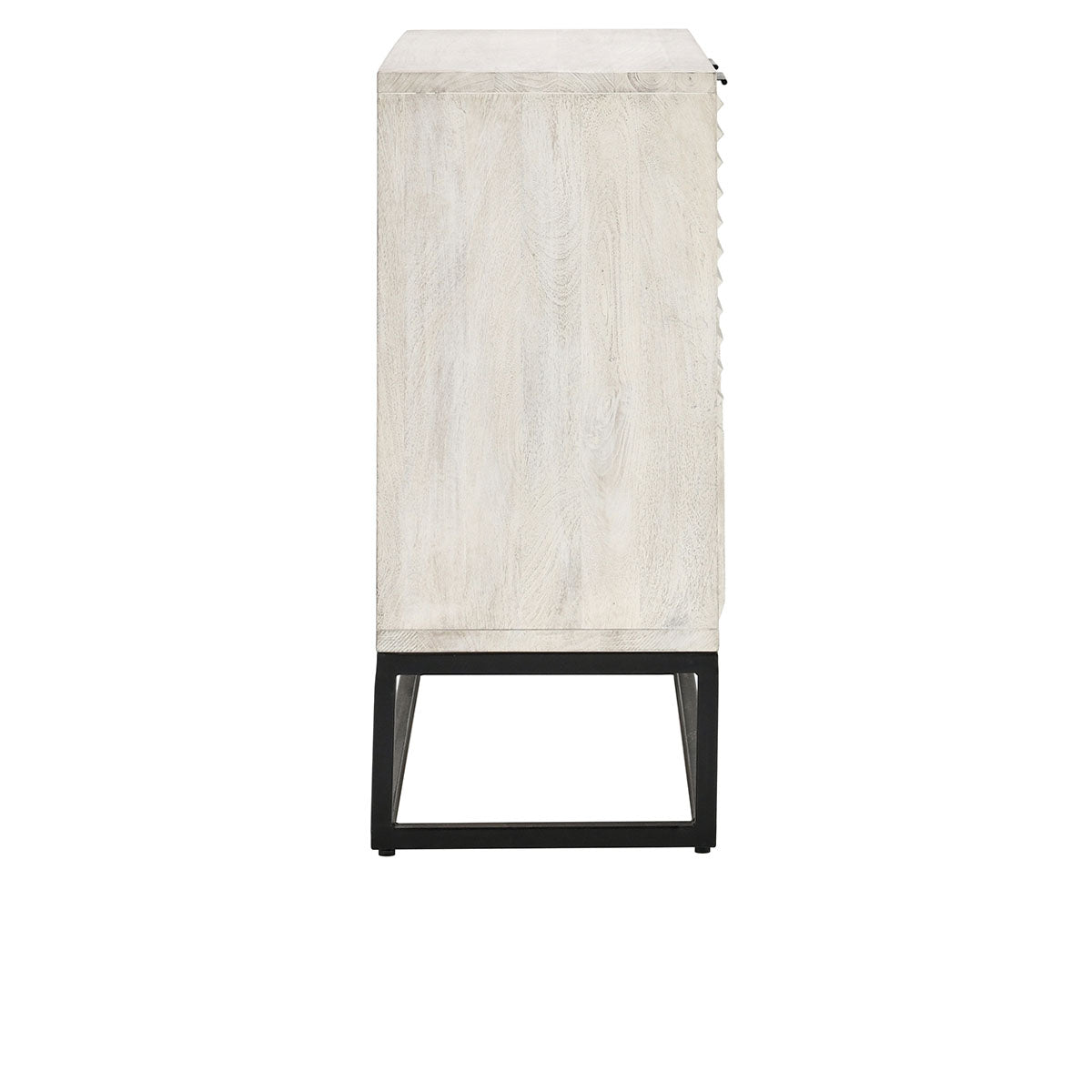 Flint Coastal White 2 Door Cabinet - Ornate Home
