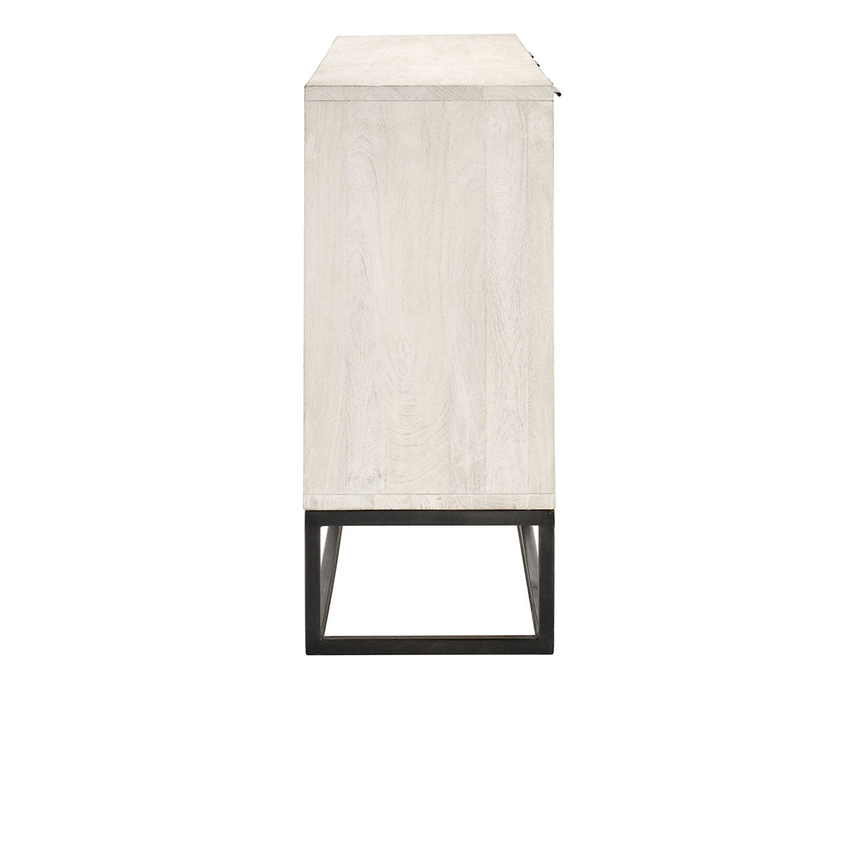 Flint Coastal White 4 Door Cabinet - Ornate Home