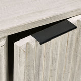 Flint Coastal White Cabinet - Ornate Home