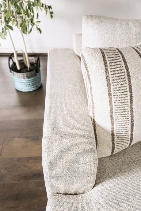 Flintshire Beige Loveseat - Ornate Home