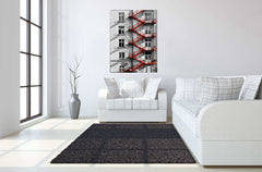 Floating III Tempered Glass w / Foil Wall Art - Ornate Home