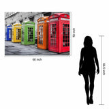 Floating IV Tempered Glass w / Foil Wall Art - Ornate Home