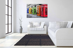 Floating IV Tempered Glass w / Foil Wall Art - Ornate Home