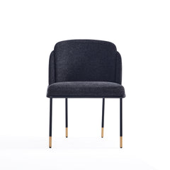Flor Dining Chair in Black - Ornate Home