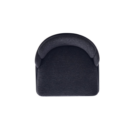 Flor Dining Chair in Black (set of 2) - Ornate Home