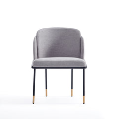Flor Dining Chair in Grey - Ornate Home