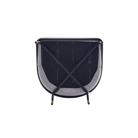 Flor Dining Chair in Grey - Ornate Home