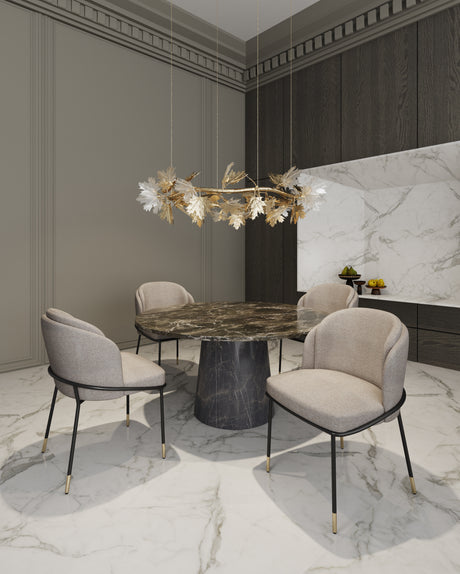 Flor Dining Chair in Wheat - Ornate Home