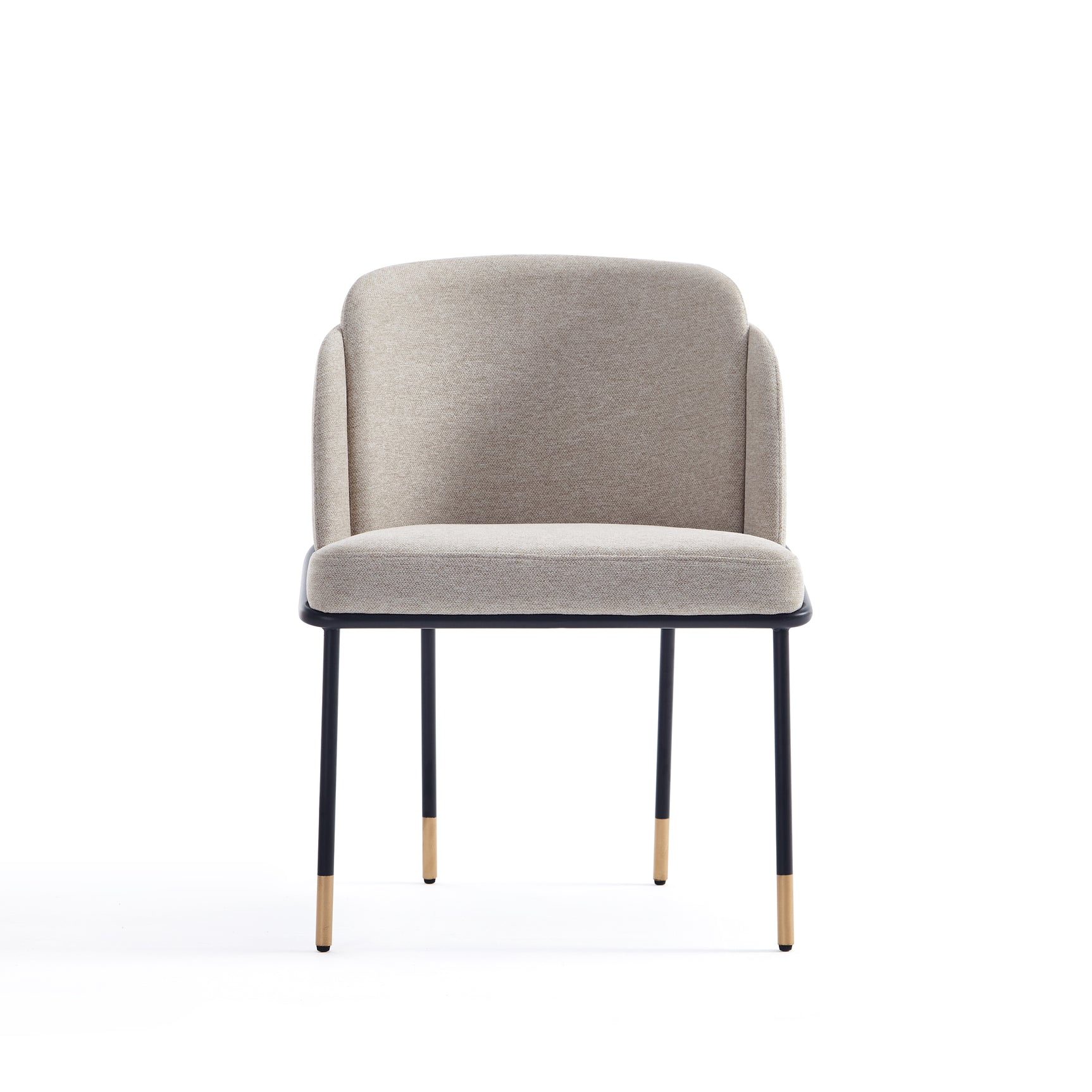 Flor Dining Chair (set of 2) in Wheat - Ornate Home