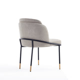Flor Dining Chair (set of 2) in Wheat - Ornate Home
