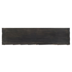 Flora Antique Silver Entertainment Credenza - Ornate Home