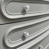 Flora Gray Chest - Ornate Home